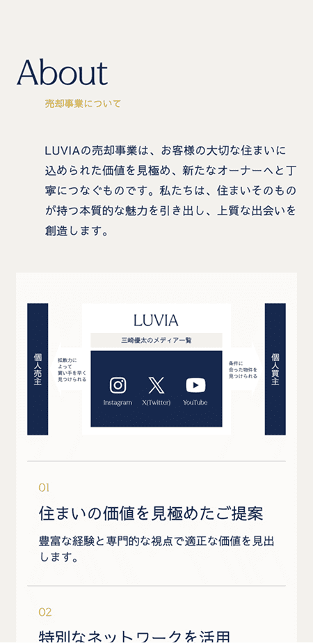 三崎未来ホールディングス株式会社 mobile screen 7