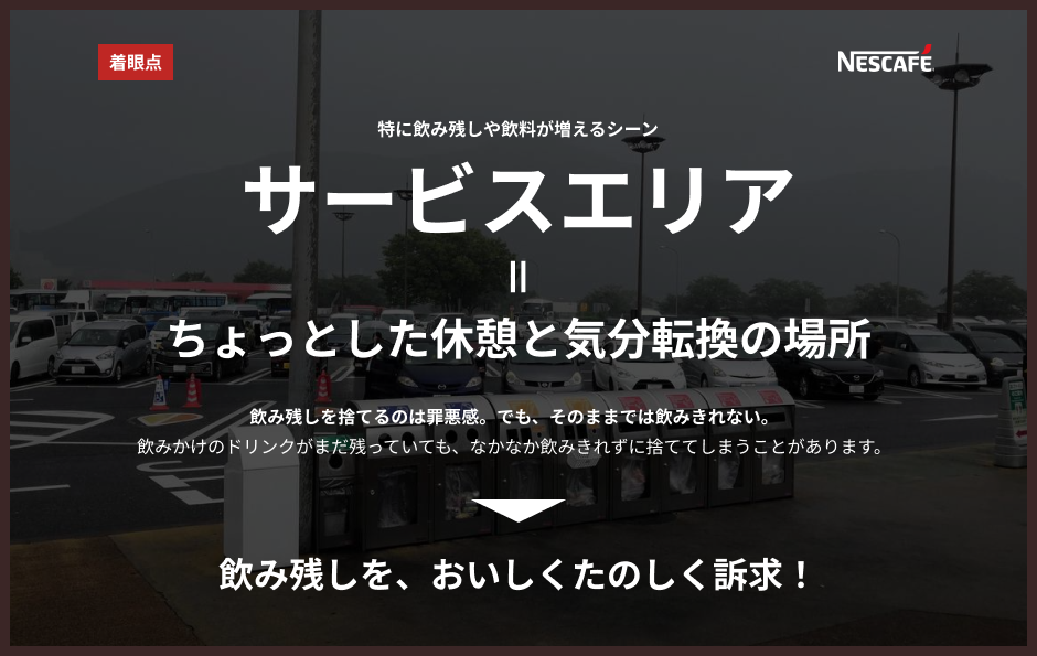 20〜30代の若者層がネスカフェエスプレッソベースを試したくなるアイデア 5
