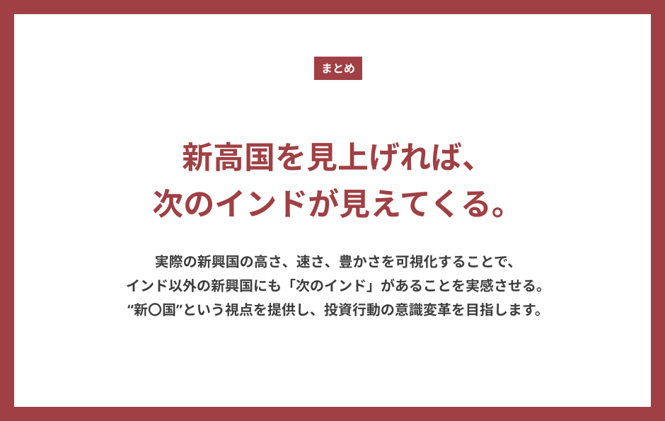 投資家がインド以外の新興国へ投資したくなるアイデア 11