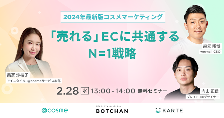 「売れる」ECに共通するN=1戦略のサムネイル