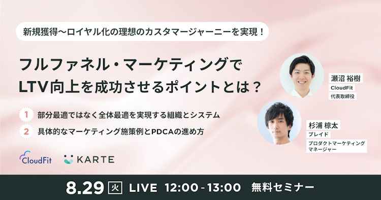 フルファネル・マーケティングでLTV向上を成功させるポイントとは?のサムネイル