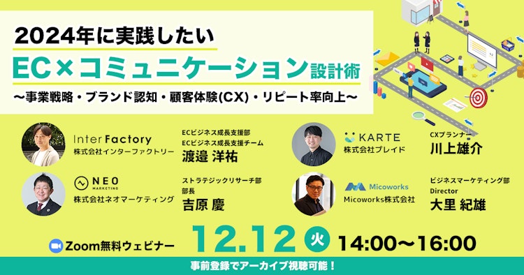 2024年に実践したいEC×コミュニケーション設計術のサムネイル