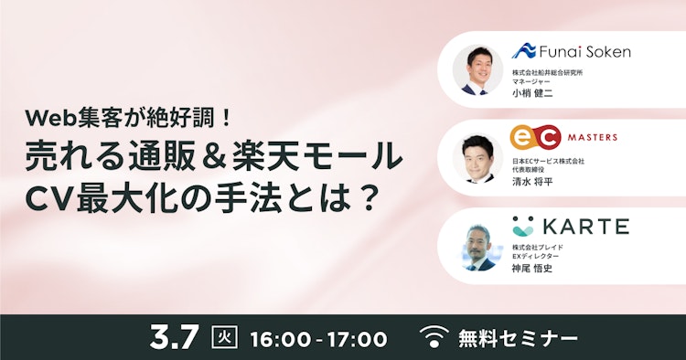 売れる通販&楽天モール CV最大化の手法とは?のサムネイル