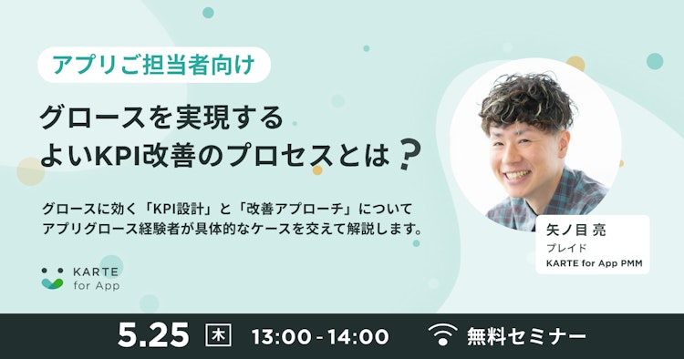 グロースを実現するよいKPI改善のプロセスとは？のサムネイル