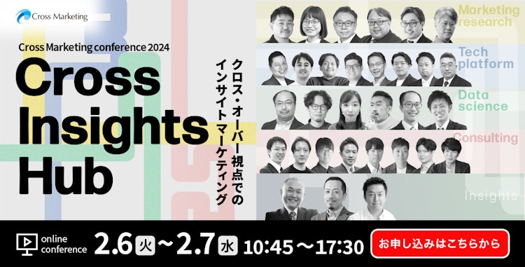 Cross Marketing conference 2024|Cross Insights Hubのサムネイル