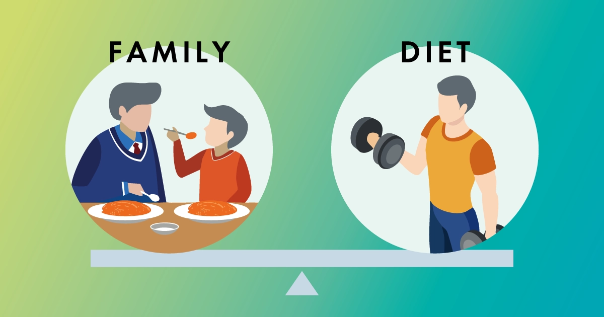 実は簡単、家庭とダイエットを両立する上手な方法