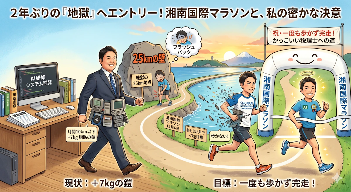 2年ぶりの「地獄」へエントリー！湘南国際マラソンと、私の密かな決意