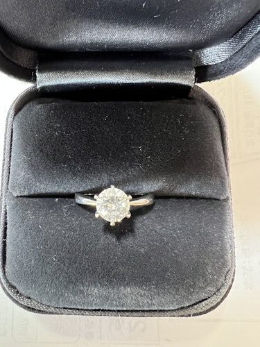 ダイヤモンドリング(指輪) pt900 1ct