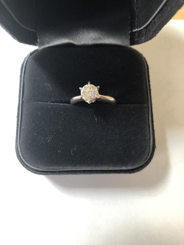 ダイヤモンドリング(指輪) pt900 1ct