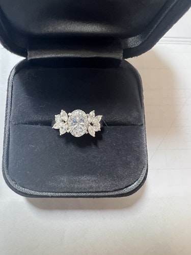 ダイヤモンドリング(指輪) pt900 1.5ct