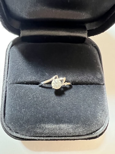 ダイヤモンドリング(指輪) pt900 0.3ct