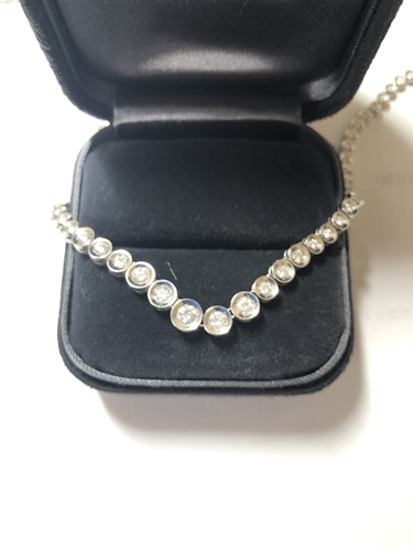 ダイヤモンドネックレス pt900 5ct