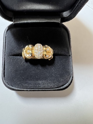 ダイヤモンドリング(指輪) 18k 1ct