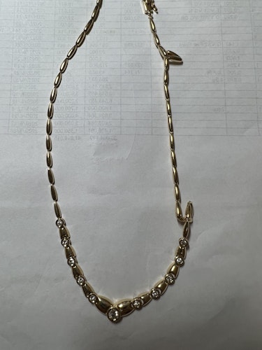 ダイヤモンドネックレス 18k