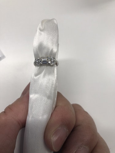 ダイヤモンドリング(指輪) pt900 2ct