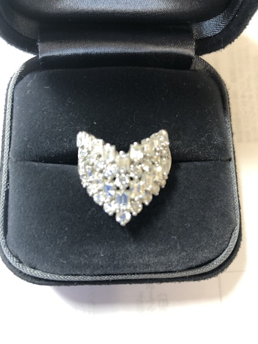 ダイヤモンドリング(指輪) pt900 0.3ct