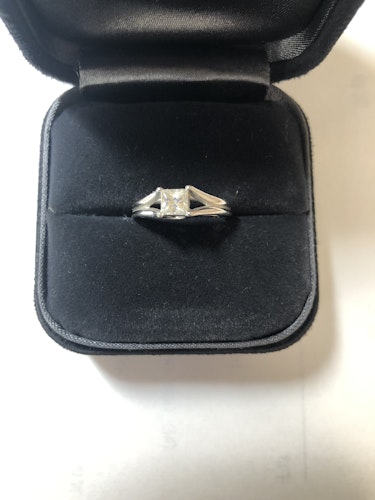 ダイヤモンドリング(指輪) pt900 0.5ct