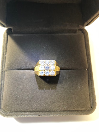 ダイヤモンドリング(指輪) k18