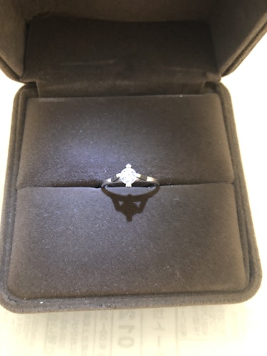 ダイヤモンドリング(指輪) PT900 0.5ct