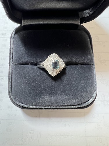 アレキサンドライトリング(指輪) pt900