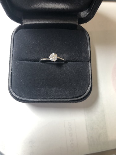 ダイヤモンドリング(指輪) pt900 0.2ct