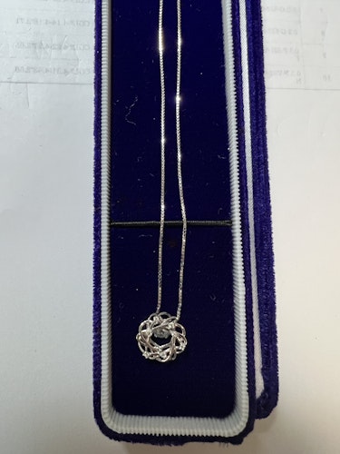 ダイヤモンドネックレス pt900