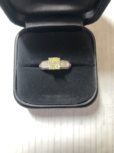 ダイヤモンドリング(指輪) pt900 1.5ct