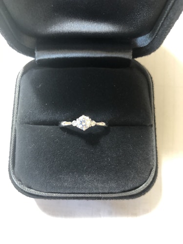 ダイヤモンドリング(指輪) pt950 0.3ct