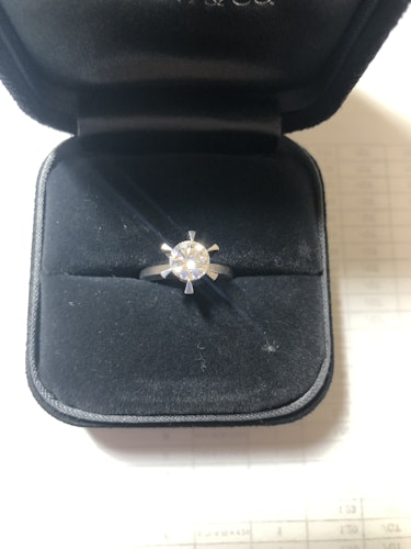 ダイヤモンドリング(指輪) pt900 1ct