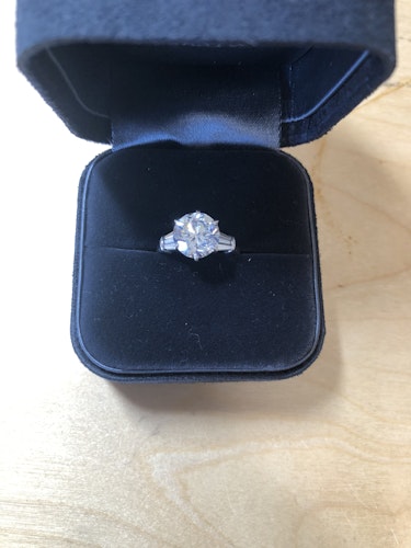 ダイヤモンドリング(指輪) pt900 4ct