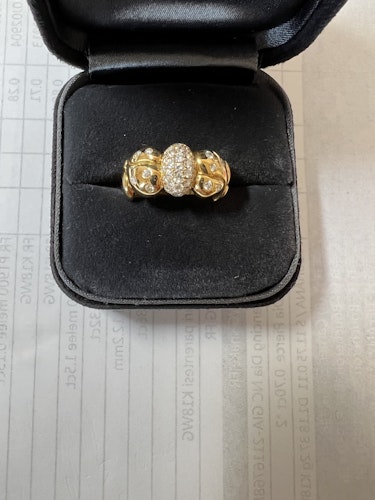 ダイヤモンドリング(指輪) 18k