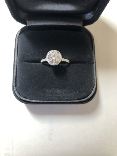 ダイヤモンドリング(指輪) pt900 2ct