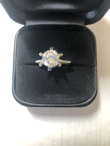 ダイヤモンドリング(指輪) pt900 2ct