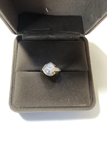 ダイヤモンドリング(指輪) k18 1.5ct