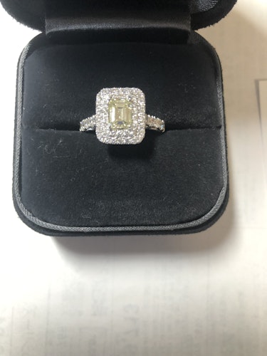 ダイヤモンドリング(指輪) pt900 2ct