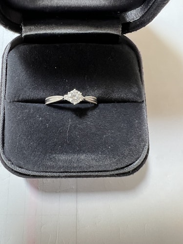 ダイヤモンドリング(指輪) pt900 0.3ct