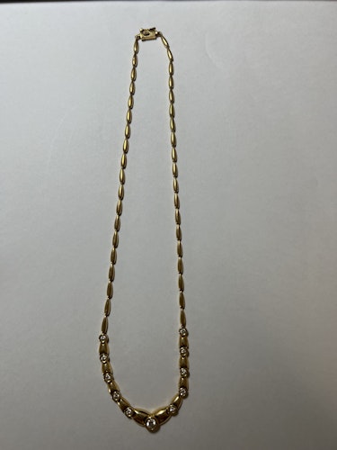 ダイヤモンドネックレス 18k