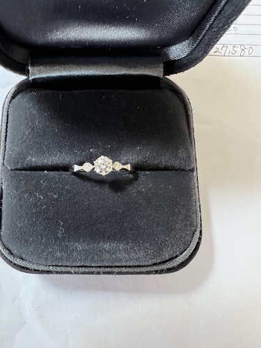 ダイヤモンドリング(指輪) pt900 0.3ct