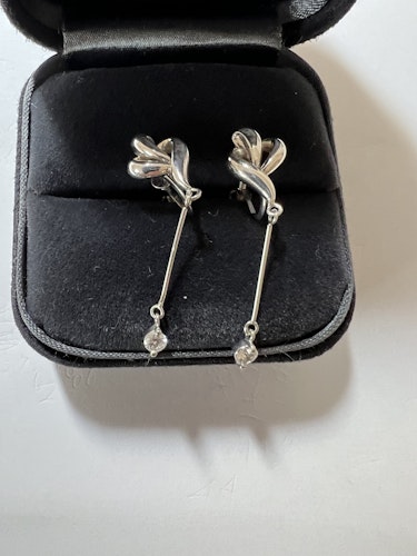 ダイヤモンドイヤリング/ピアス pt900 0.2ct