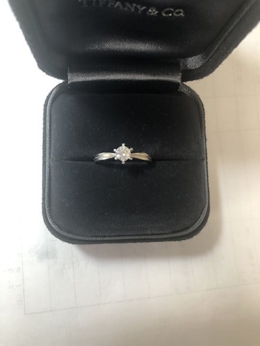 ダイヤモンドリング(指輪) pt900 0.3ct