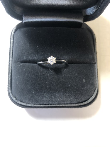 ダイヤモンドリング(指輪) pt900 0.2ct