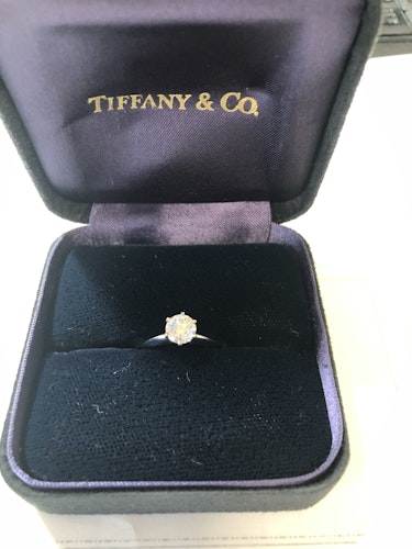 ダイヤモンドリング(指輪) pt950 0.7ct