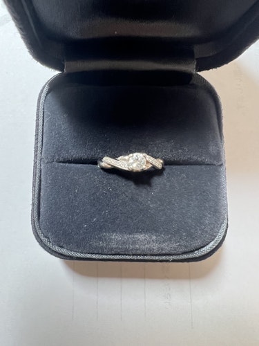 ダイヤモンドリング(指輪) pt900 0.2ct