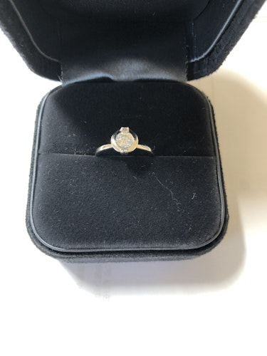 ダイヤモンドリング(指輪) PT900 0.4ct