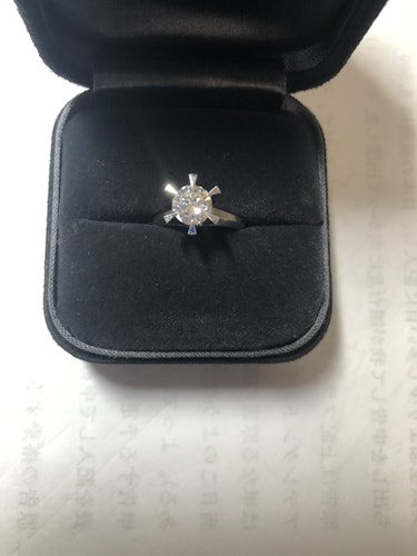 ダイヤモンドリング(指輪) pt900 0.5ct