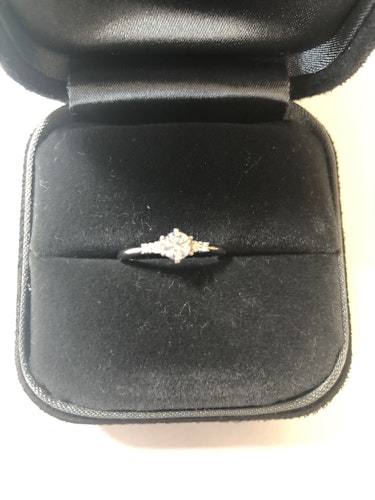 ダイヤモンドリング(指輪) pt900 0.3ct