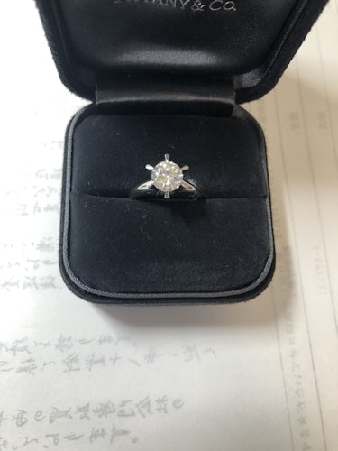 ダイヤモンドリング(指輪) pt900 1ct