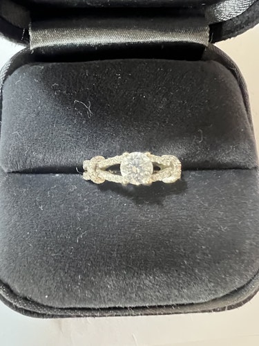 ダイヤモンドリング(指輪) pt900 0.5ct