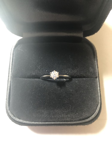 ダイヤモンドリング(指輪) pt950 0.3ct