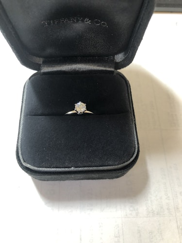 ダイヤモンドリング(指輪) pt950 0.7ct